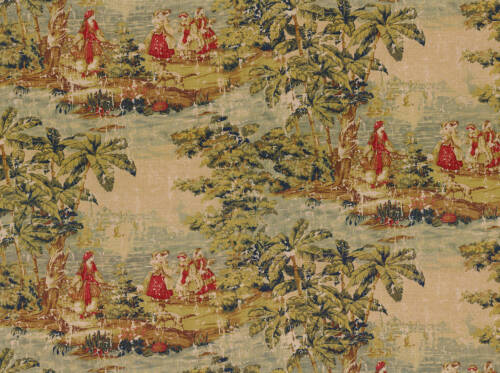 Bosporus Antique Red Covington Fabric - Picture 1 of 2