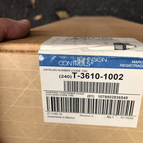 JOHNSON CONTROLS T-3610-1002 Pneumatic Low Limit Controller BRAND NEW SEALED BOX