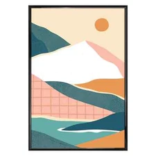 Mainstays 27x40 Rounded Black Poster Picture Frame