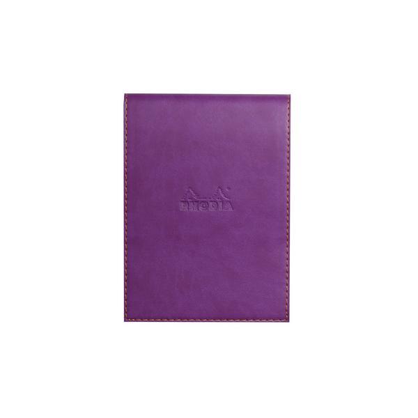Rhodia Notepad cover + notepad N°13 quaderno per scrivere A6 80 fogli Porpora