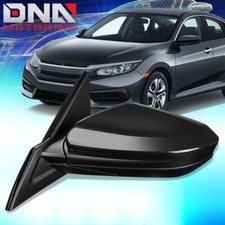 For 2016-2020 Honda Civic Powered Adjust Driver Left Side Door Mirror Ho1320283 For 2016-2020 Honda Civic Powered Adjust Driver Left Side Door Mirror Ho1320283