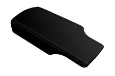 Fits 2005-2012 Porsche 987 Boxter Pvc Console Lid Pull Over Cover Gray Stitch