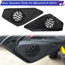 2pcs Door Speaker Pods Panels Compatible with Can-Am Maverick R MAX X RS 2024+