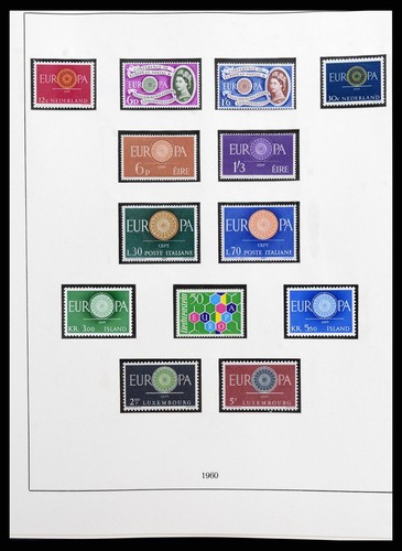 Lot 38216 MNH stamp collection Europa Cept complete 1956-2001 in 8 albums. - Picture 7 of 10