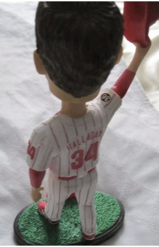 FILADELFIA PHILLIES ROY HALLADAY BOBBLEHEAD SGA 2014 CORTE SIN HITTER PERFECTO GME - Imagen 8 de 15