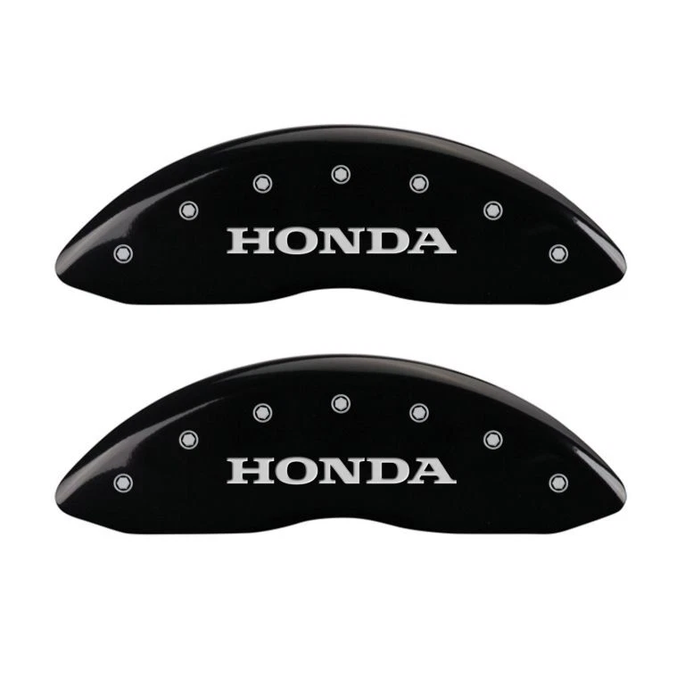 Cubiertas de pinza de disco de freno MGP negras delanteras + traseras Ridgeline 2017-2025 "Honda" 4 piezas Foto 2 de 4