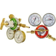 Solid Brass Oxygen Acetylene Regulator 4 Welding Fit Victor Gas Torch Cutting