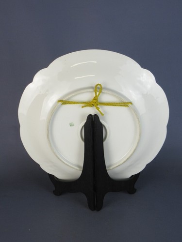 Vintage Ceramic Plate from Limoges Completely Hand Painted with Pheasants Figure - Picture 2 of 6