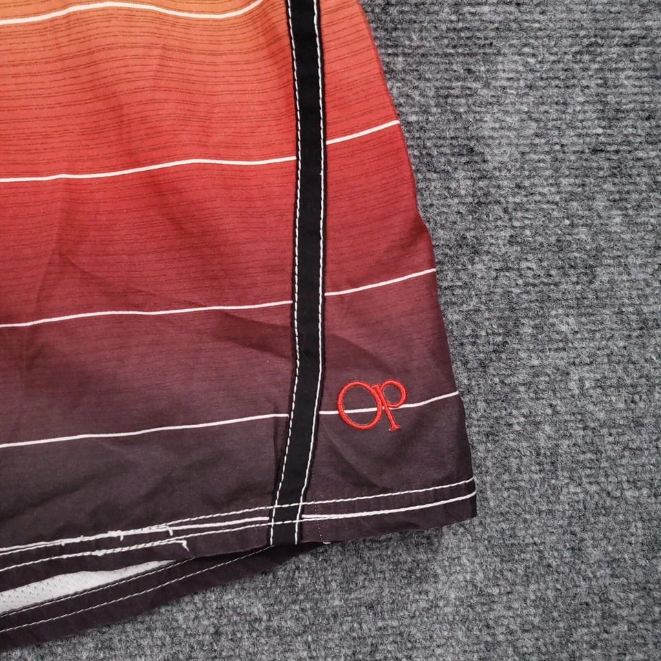 Шорты мужские OP Ocean Pacific сундук L большие зеленые шорты с подкладкой для плавания на пляже - Изображение 3 из 4