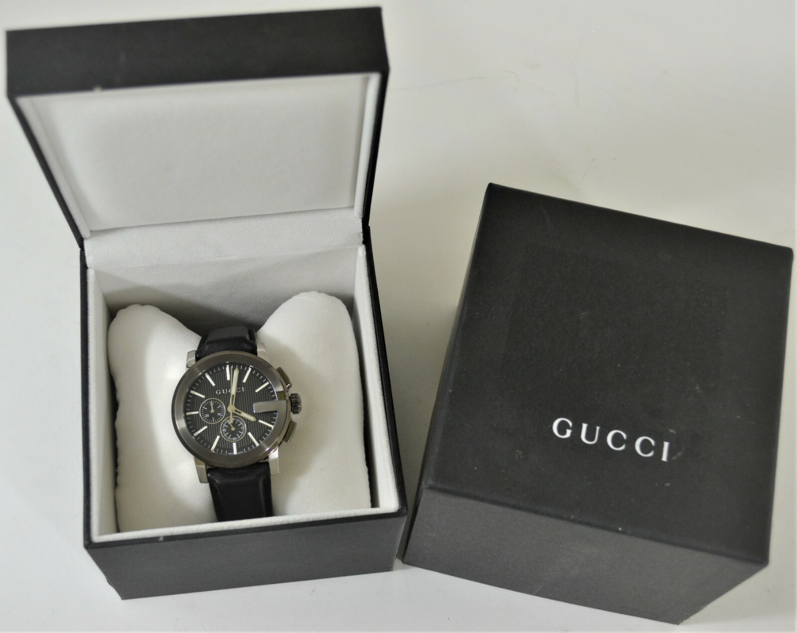 Gucci YA101205 G-Chrono Black Dial 