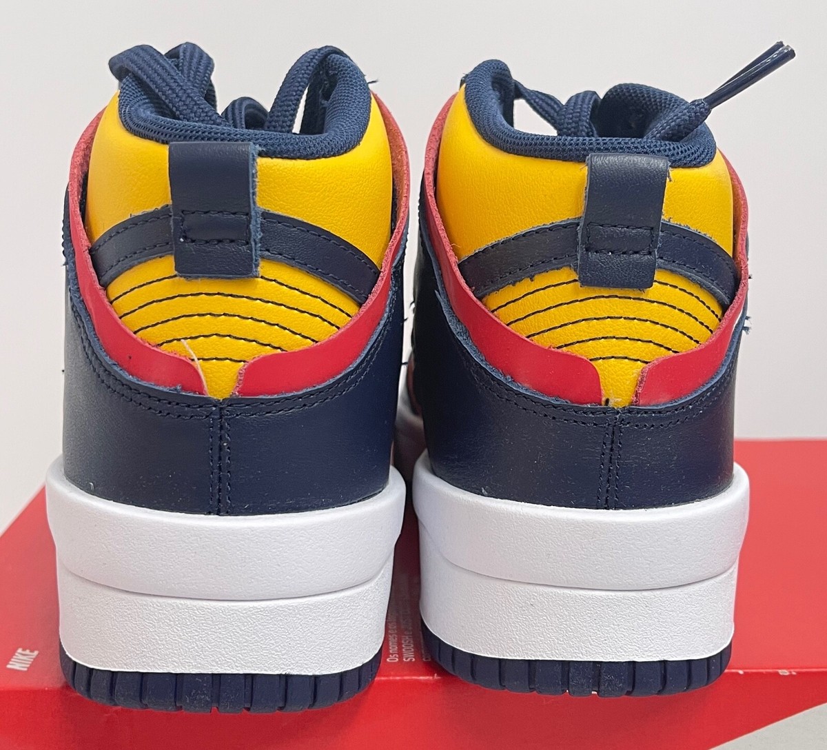 Size 5.5 - Nike Dunk Up Rebel High Michigan W for sale