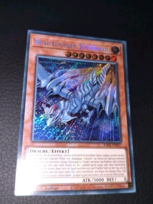 Yu-Gi-Oh! 1 Blauäugiger Jet Drache Secret Rare Ra02 Nm De Jetdrache /MP23