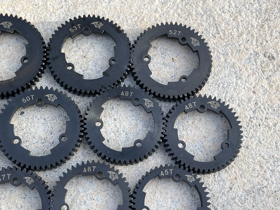 11pcs Hardened Steel Spur Gear 45-55T For Traxxas E Revo 2.0 1/10 Maxx - Image 4 of 4