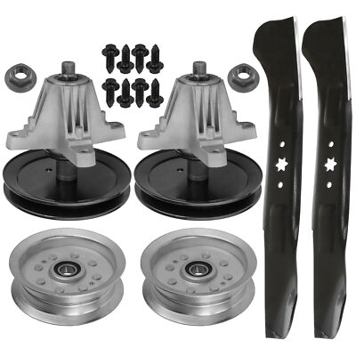 #ad #ad Deck Spindle Blade Pulley For Cub Cadet XT1 LT 46 XT2 LX 46 For Troy Bilt TB2246 $98.00
