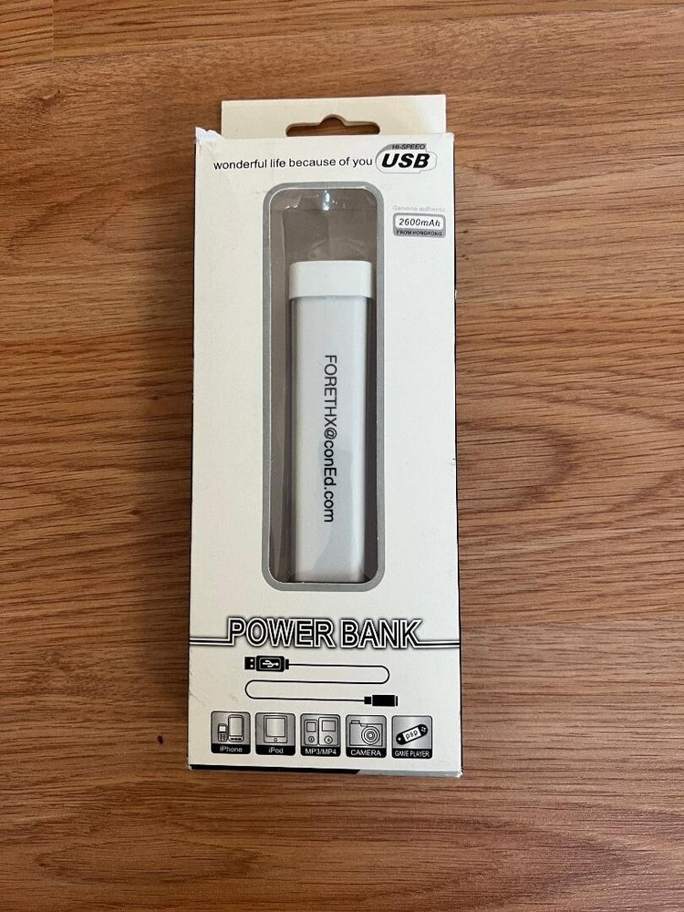 Portable USB Power Bank for Digital Devices External Battery Tube