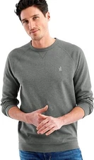 JOHNNIE O SCHOLES PULLOVER SWEATER JMKO1710 Charcoal - BRAND NEW WITH TAGS NWT!