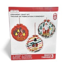 Embroidery Hoops Christmas Ornament Craft Kits