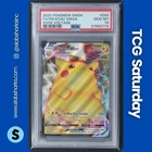 2020 POKEMON SWORD & SHIELD VIVID VOLTAGE #044/185 PIKACHU VMAX PSA 10