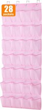 Kids Over the Door Shoe Organizer Pink Hanging Rack Baby Toddler Cute Holder