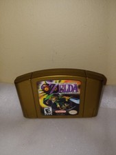The Legend of Zelda Majora's Mask solo cartuccia oro. usato. 2000. Non testato...