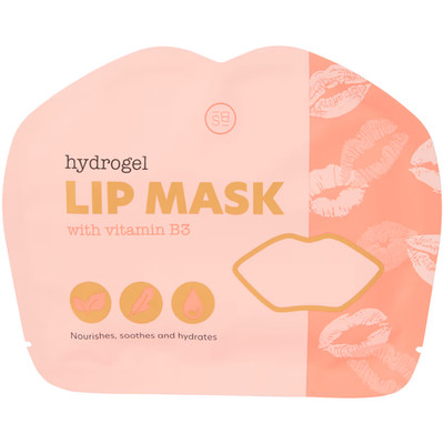 Skin Bliss Hydrogel Lippenmaske mit Vitamin B3 Feuchtigkeitspflege