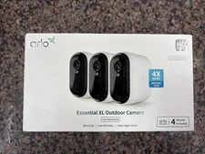 New Arlo Essential XL Outdoor HD Camera (2nd Gen) 3 Pack