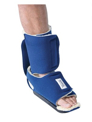 Comfy Splints Comfy Boot with Fleece lined Headliner cover - Adult, Dark Blue