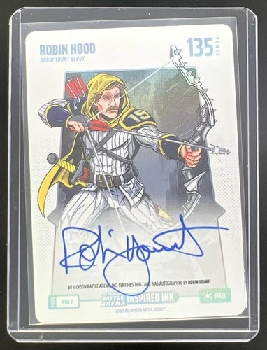 2026 Bo Jackson Battle Arena Griffey Set Robin Hood Inspired Ink Battlefoil Auto