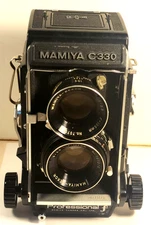 VINTAGE MAMIYA C330 PROFESSIONAL F TWIN LENS CAMERA UNTESTED