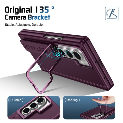 Funda pulsera con soporte para Samsung Z Fold 7 2025/6 + Protector de pantalla + Cubierta con bisagra - Imagen 46 de 70