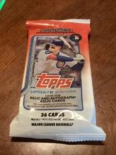2025 Topps Baseball Update Guaranteed RELIC HOT Pack