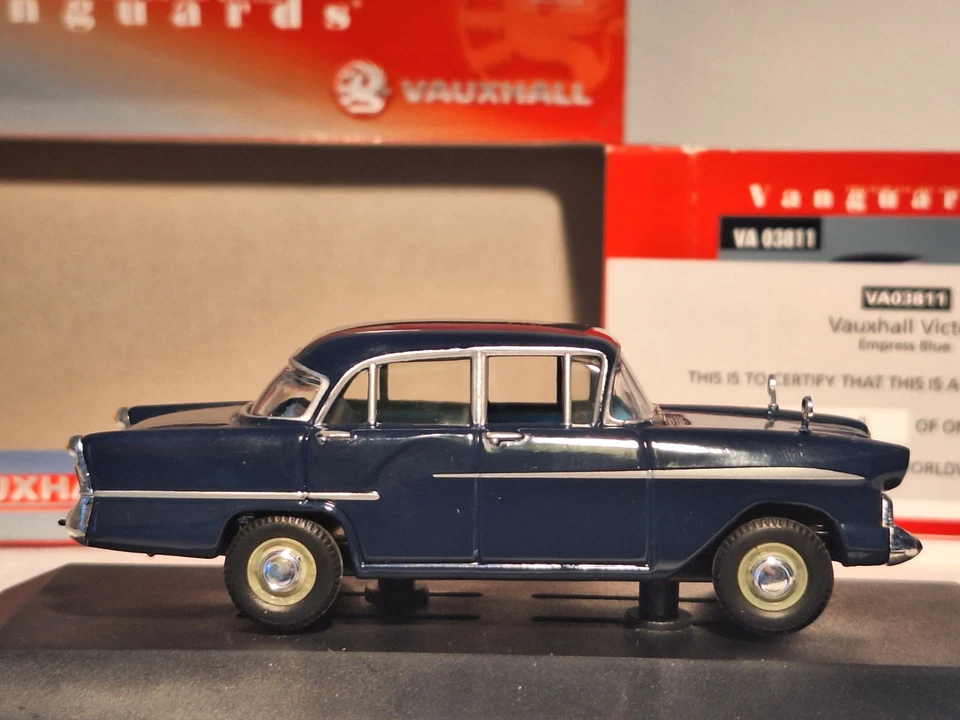 LLEDO VANGUARDS 1:43 VAUXHALL VICTOR - EMPRESS BLUE VA03811 - Image 3 of 4