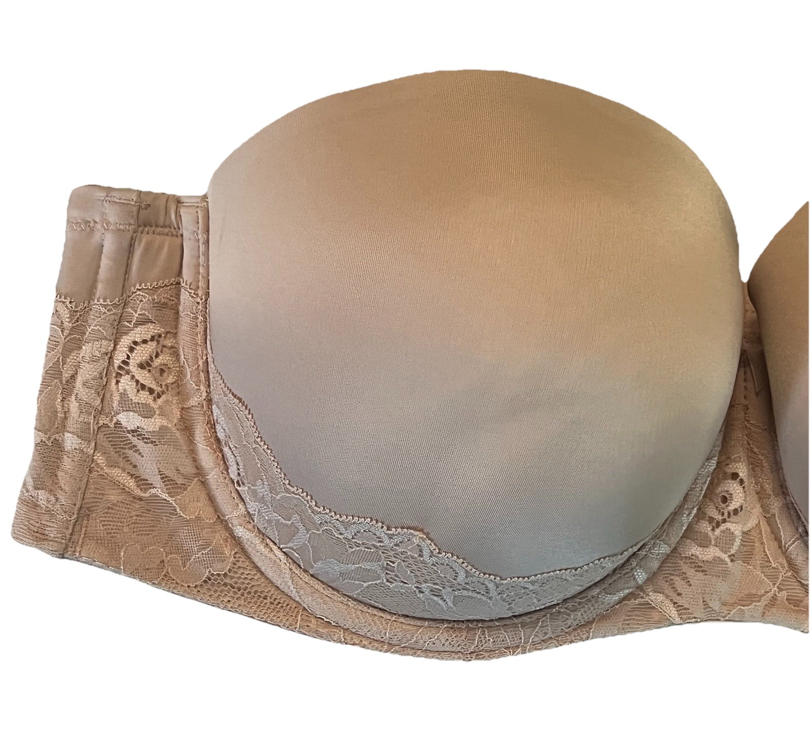 Torrid Nude Lightly Lined Underwire Strapless Bra… - image 4