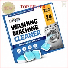 Washing Machine Cleaner Tablets 24 Pack - Deep Cleaning Tablets for Front  Top