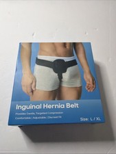 Men Inguinal Hernia Belt Post Surgery Support Truss Groin Adjustable Straps Band