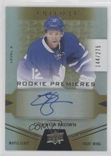 2016 Upper Deck Trilogy Rookie Premieres Level 2 /275 Connor Brown #114 Auto 2d8