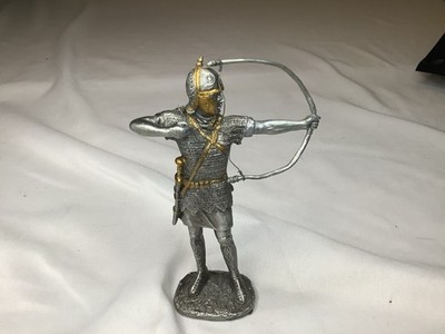 Veronese Design Statue Roman Archer Gold Gilding 4.5  2005