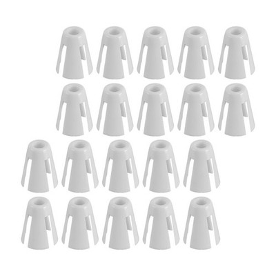 20x White Coil Claw Thread Spool Holder for Sewing Machine