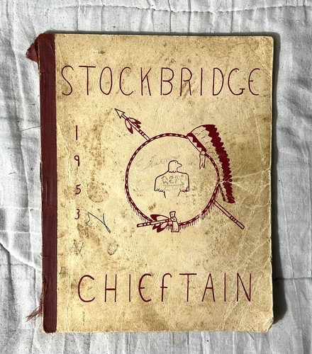1953 Stockbridge NY HIGH SCHOOL YEARBOOK CHIEFTAIN - Picture 1 of 18
