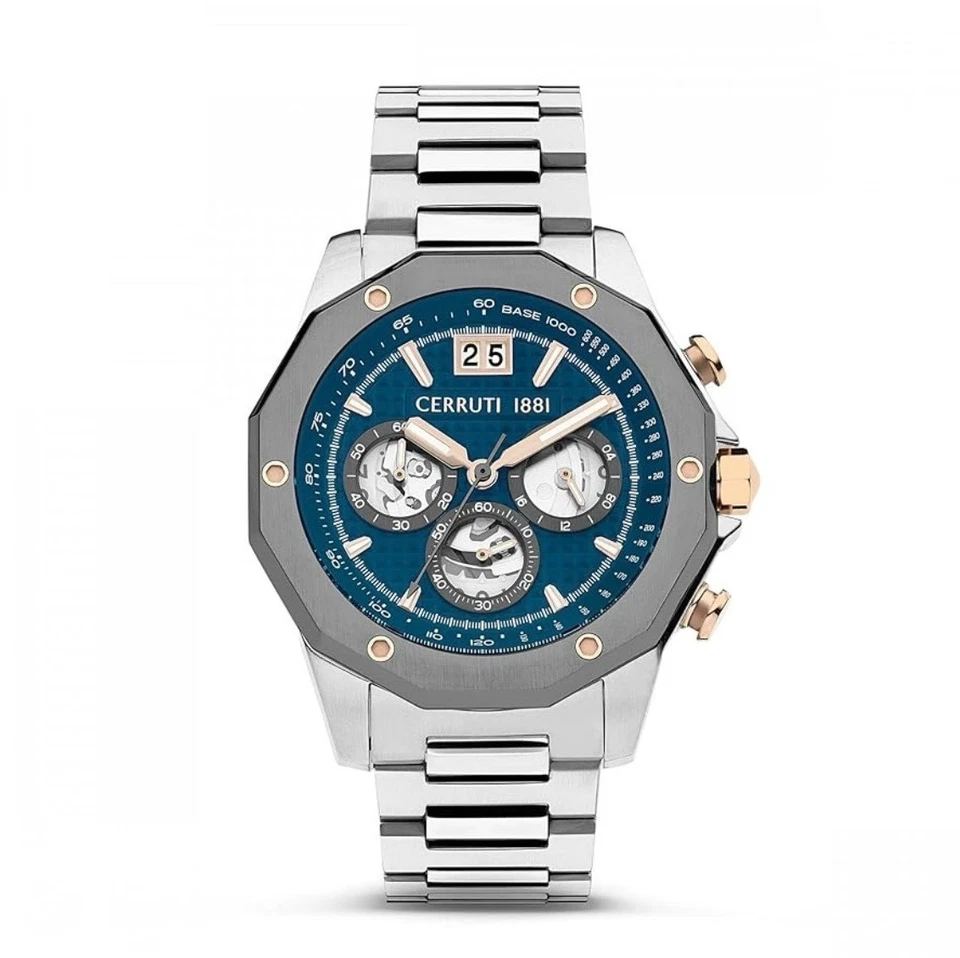 Cerruti 1881 Watch Mens Chronograph 50m Luxury WR CIWGI2207401 RRP £369 - Image 2 of 4