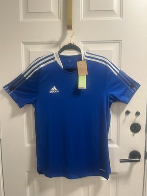 Adidas Men's Tiro 21 Training Jersey, Royal Blue M