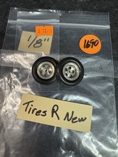 Vintage Slot Car Tires 1/24 - 1/32: 1pr. / PreOwned