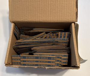 900 (Est.) Nickel Coin Wrappers