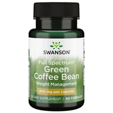 Swanson Full Spectrum Green Coffee Bean 400 mg 60 Capsules