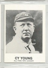 Cy Young Cleveland 1984 Renata Galasso Baseball card