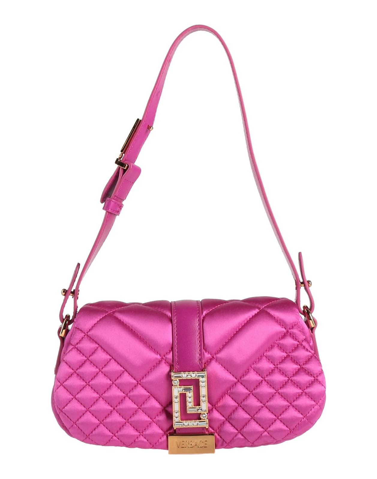 Versace - Women - Leather Baguette bag - Fuchsia 267490₽