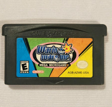 Wario Ware Inc Mega Microgames Nintendo Game Boy Advance 2003 Authentic Tested