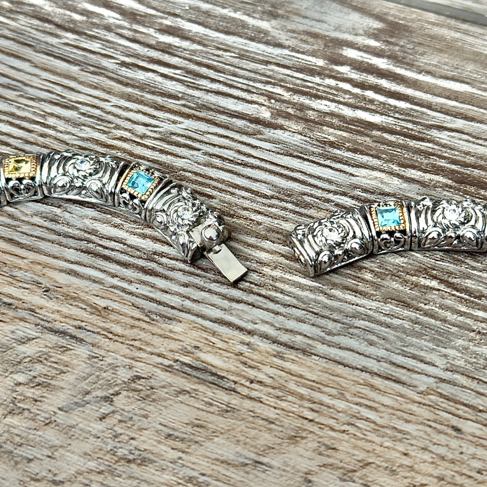 Ornate Multicolor Rhinestone Statement Choker Nec… - image 8