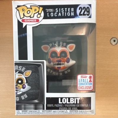 Funko Pop! Five Nights at Freddy's Lolbit #229 2017 Fall Convention Exclusive