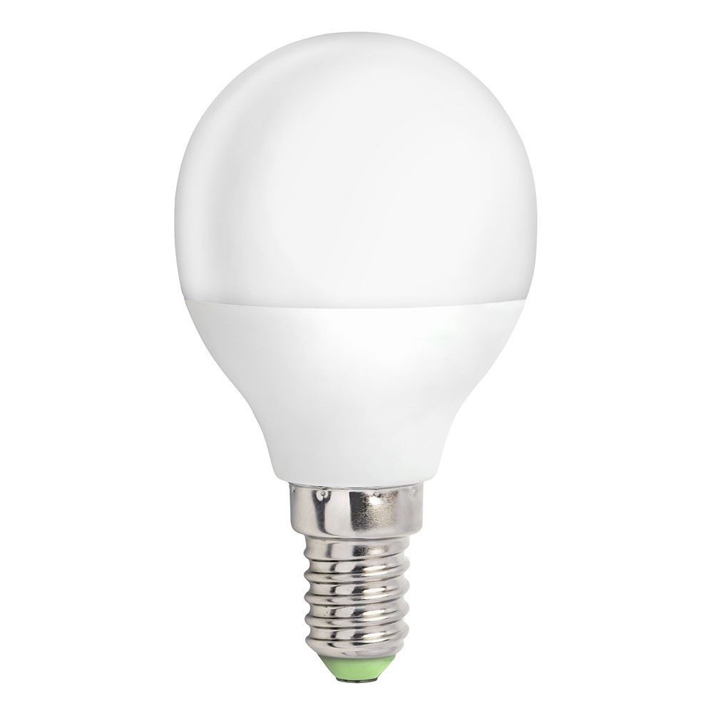 LED Leuchtmittel Tropfen 6W = 40W E14 matt Kugel 160° kaltweiß 6000K Tageslicht